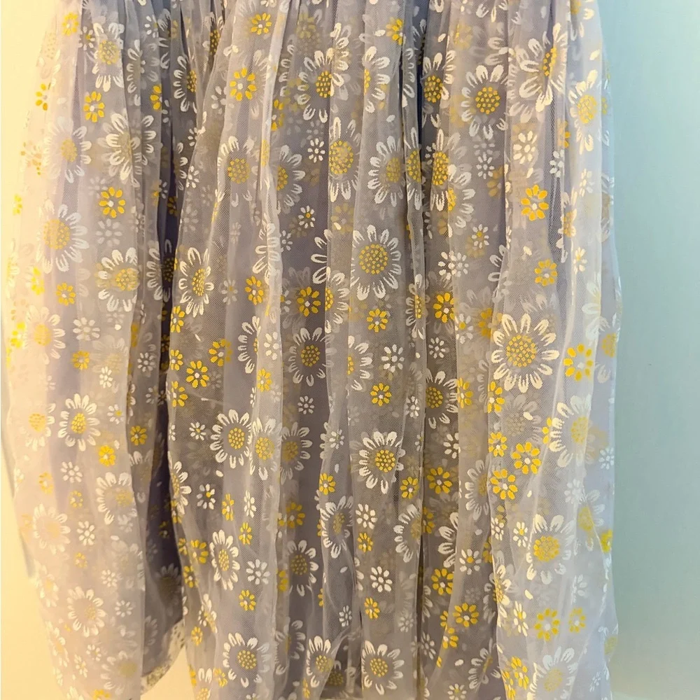 SHEIN Purple Floral Kids Dress